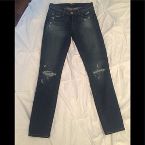 🆕 Jbrand Jeans low rise crop Affinity Destruct